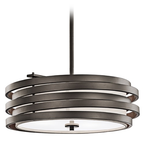 Roswell 19.25-Inch Pendant in Olde Bronze by Kichler Lighting