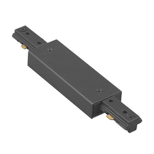 Black L Track Power Feedable I Connector by WAC Lighting