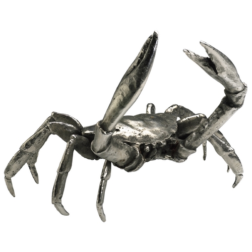 Cyan Design Crab Silver Leaf Sculpture by Cyan Design 01897