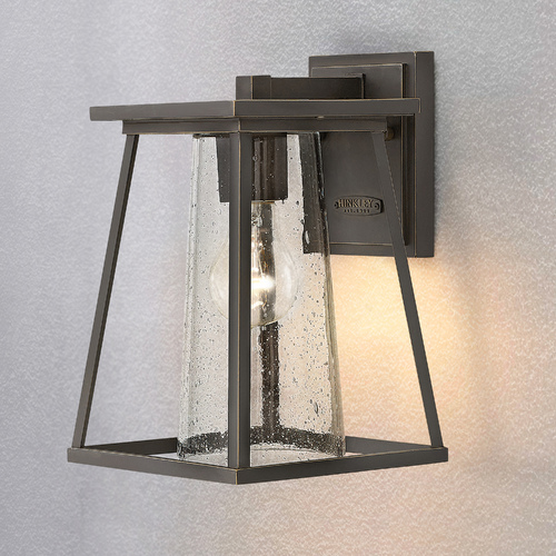 Burke 10.75-Inch Outdoor Wall Light in Bronze by Hinkley Lighting