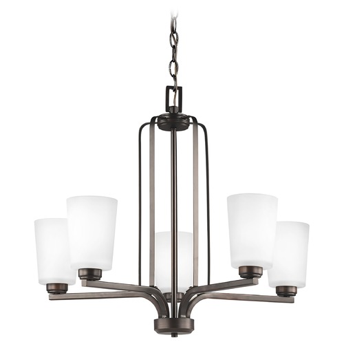 Generation Lighting Franport Burnt Sienna Chandelier by Generation Lighting 3128905-710