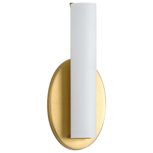 Progress Lighting Parallel LED Satin Brass LED Sconce