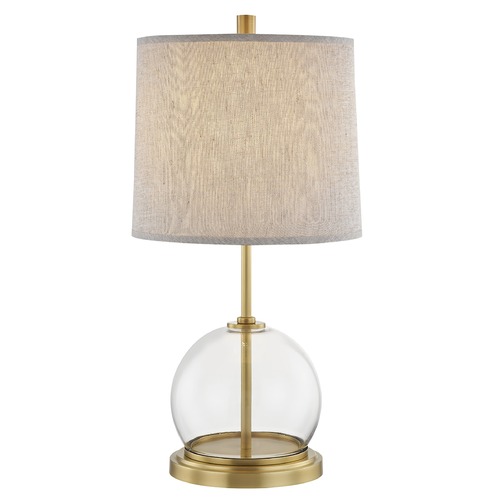 Alora Lighting Coast 22.50-Inch Vintage Brass Table Lamp by Alora Lighting TL304023VBNL