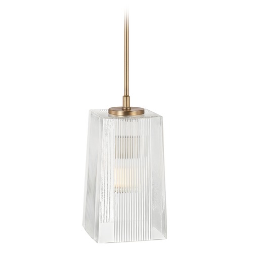 HomePlace by Capital Lighting Lexi 7.25-Inch Aged Brass Pendant by HomePlace by Capital Lighting 341711AD