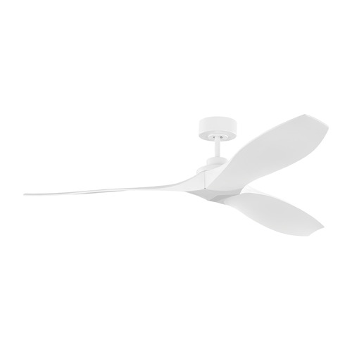 Visual Comfort Fan Collection Collins Smart 60-Inch Fan in Matte White by Visual Comfort & Co Fans 3CLNCSM60RZW