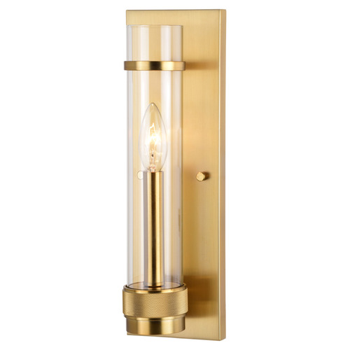 Vaxcel Lighting Bari Satin Brass Sconce
