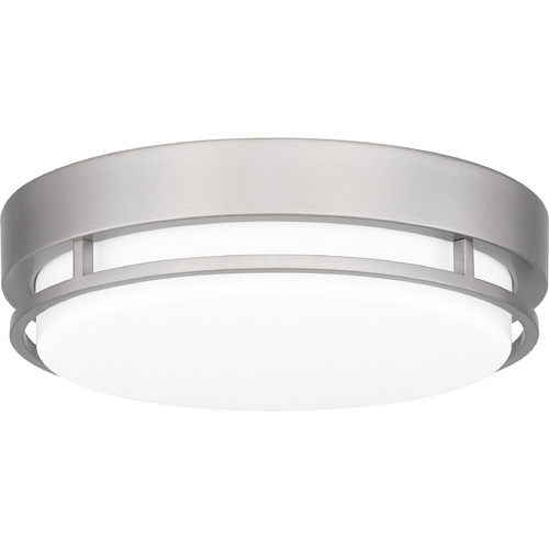 Quoizel Lighting Hale Brushed Nickel LED Flush Mount Light by Quoizel Lighting HAL1614BN