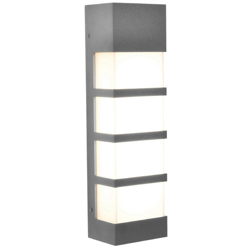 Afx Lighting State Textured Grey LED Outdoor Wall Light