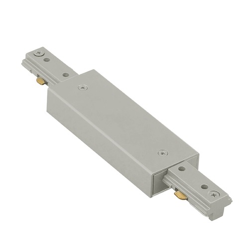 Brushed Nickel L Track Power Feedable I Connector by WAC Lighting