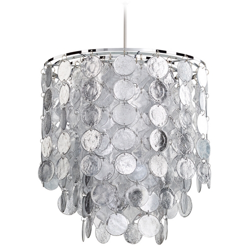 Carina Shatter Silver Pendant by Cyan Design