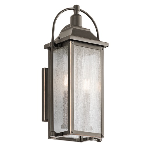 Kichler Lighting Harbor Row 18.50-Inch Outdoor Wall Light in Olde Bronze by Kichler Lighting 49714OZ