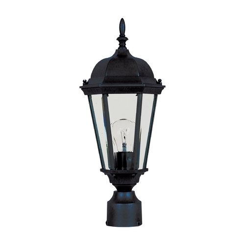 Westlake Black Post Light by Maxim Lighting