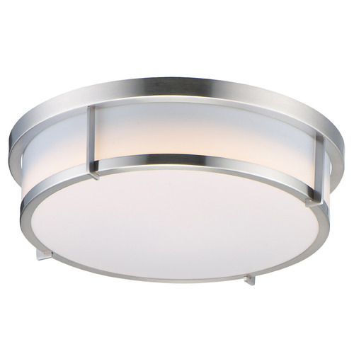 Maxim Lighting Maxim Lighting Rogue LED Satin Nickel LED Flushmount Light 10278WTSN