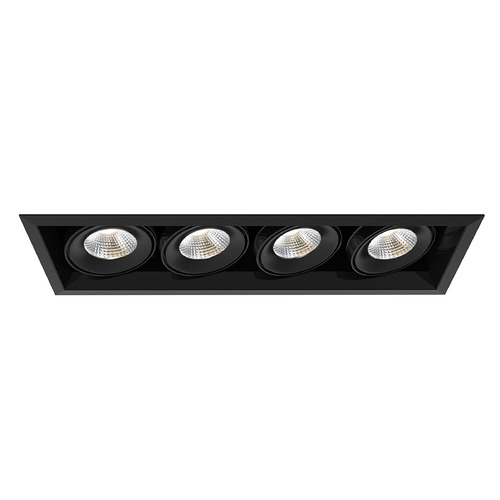 Eurofase Lighting Black & Black LED Recessed Kit by Eurofase Lighting TE134ALED-40-4-01