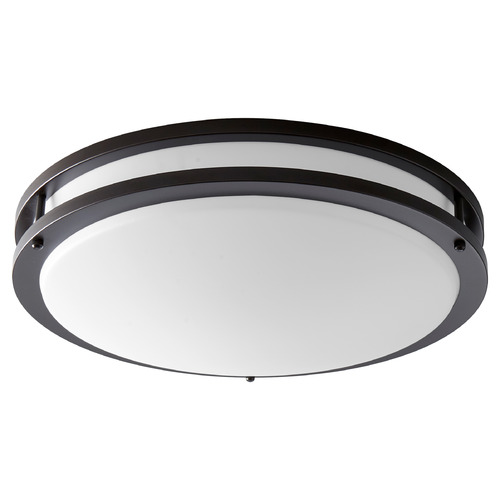 Oracle 18-Inch LED 2-Light Ceiling Mount in Bronze by Oxygen Lighting