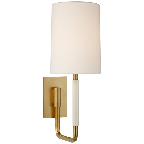 Visual Comfort Signature Collection Barbara Barry Clout Sconce in Soft Brass by Visual Comfort Signature BBL2132SBL