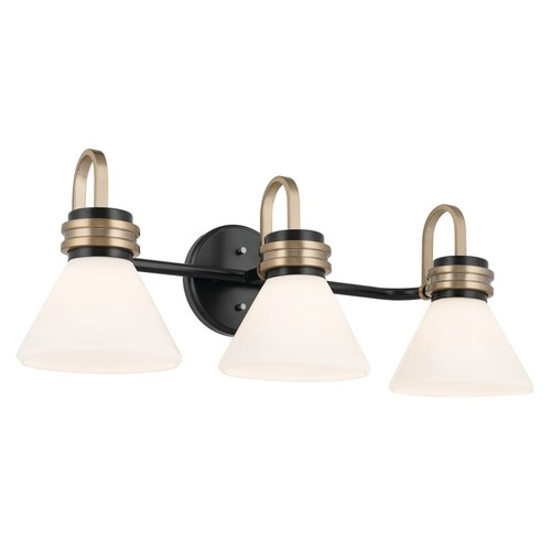 Farum Black Bathroom Light by Kichler Lighting
