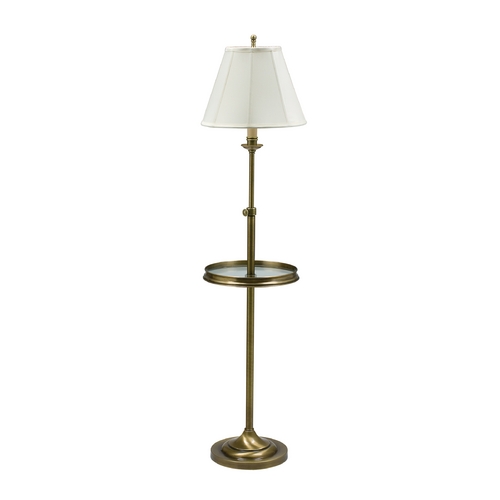 House of Troy Lighting Gallery Tray Lamp in Antique Brass by House of Troy Lighting CL202-AB