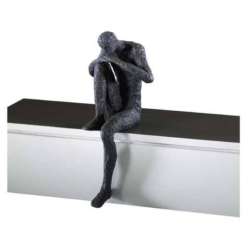 Thinking Man Old World Sculpture by Cyan Design