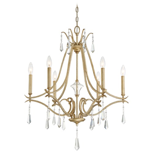 Minka Lavery Laurel Estate Brio Gold Crystal Chandelier by Minka Lavery 4446-582