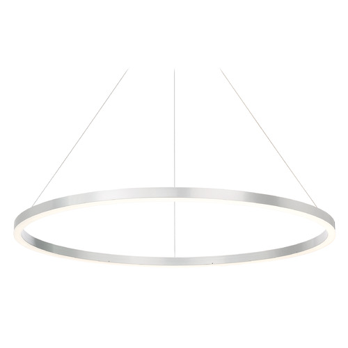 Spunto 48-Inch LED Chandelier in Aluminum by Eurofase Lighting