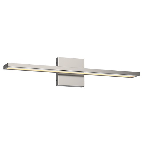 Kuzco Lighting Brio 24.5-Inch LED Angular Bathroom Light in Brushed Nickel by Kuzco Lighting VL63624-BN