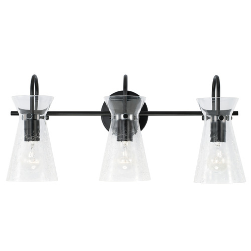 Capital Lighting Mila 24-Inch Vanity Light in Matte Black by Capital Lighting 142431MB