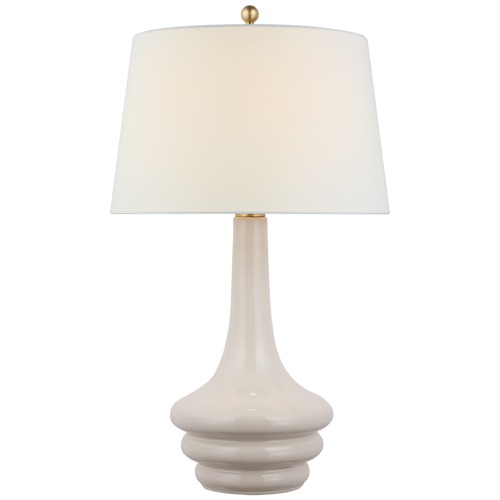 Visual Comfort Signature Collection Chapman & Myers Wallis Table Lamp in Ivory by Visual Comfort Signature CHA8688IVOL