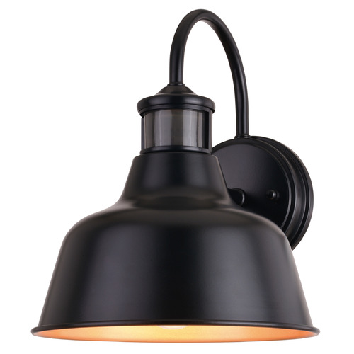 Vaxcel Lighting Cody Dark Bronze & Light Gold Outdoor Wall Light