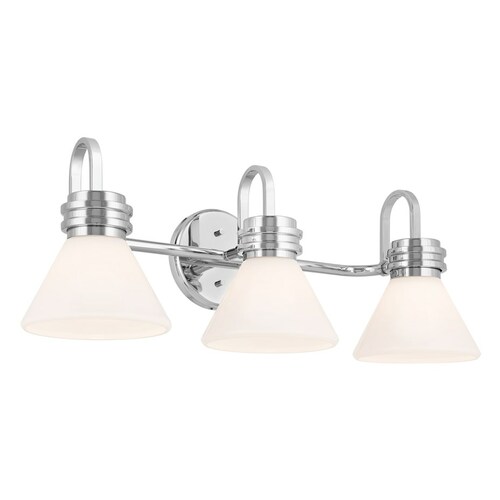 Farum Chrome Bathroom Light by Kichler Lighting