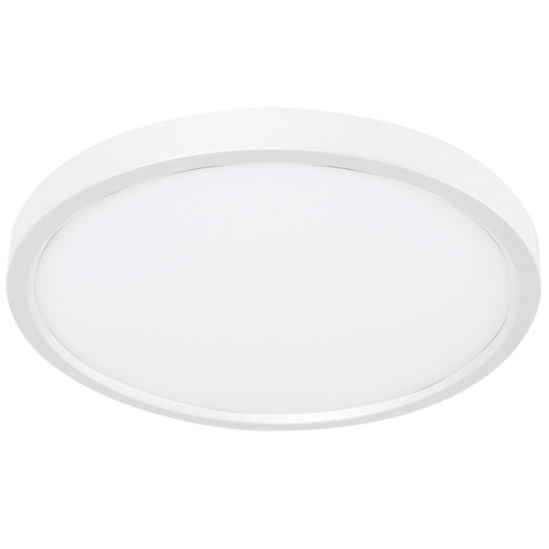 Afx Lighting Edge Round White LED Flushmount Light