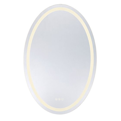 Beckett Oval 24-Inch Illuminated Mirror