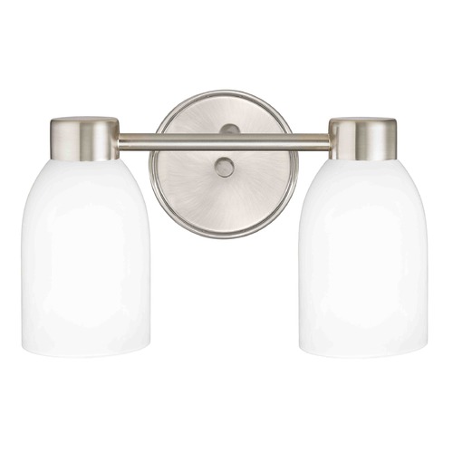 Aon Fuse Satin Nickel Bathroom Light