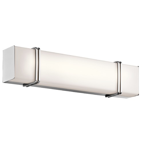 Impello 24.25-Inch Chrome LED Vanity Light by Kichler Lighting