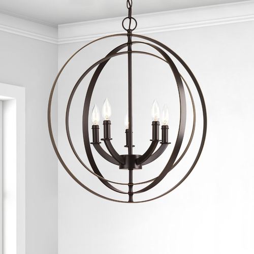 Progress Lighting Equinox Antique Bronze Pendant by Progress Lighting P3841-20