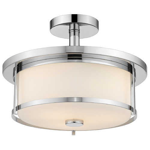 Savannah Chrome Semi-Flush Mount by Z-Lite