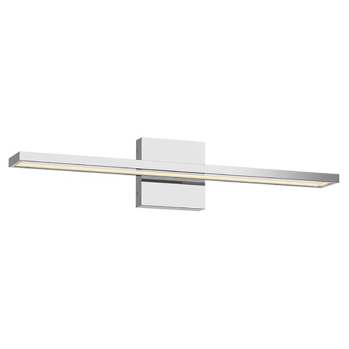 Kuzco Lighting Brio 24.5-Inch LED Angular Bathroom Light in Chrome by Kuzco Lighting VL63624-CH