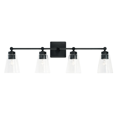 Capital Lighting Rory 33-Inch Vanity Light in Matte Black by Capital Lighting 121841MB-432