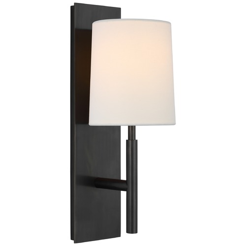 Visual Comfort Signature Collection Barbara Barry Clarion Medium Sconce in Bronze by Visual Comfort Signature BBL2172BZL