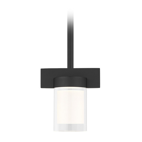 Visual Comfort Modern Collection Esfera Small LED Pendant in Black by Visual Comfort Modern 700TDESF5B-LED927