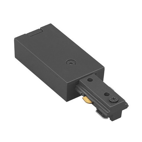 Black L Track Live End Connector by WAC Lighting