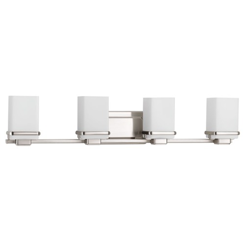 Progress Lighting Metric Bathroom Light in Brushed Nickel by Progress Lighting P2196-09