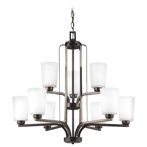 Generation Lighting Franport Burnt Sienna Chandelier by Generation Lighting 3128909-710