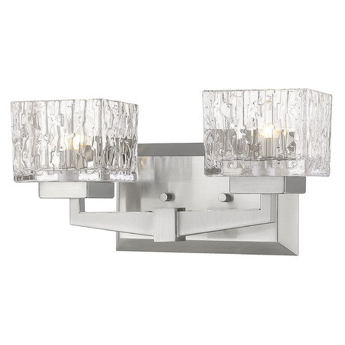 Rubicon Brushed Nickel Bathroom Light by Z-Lite