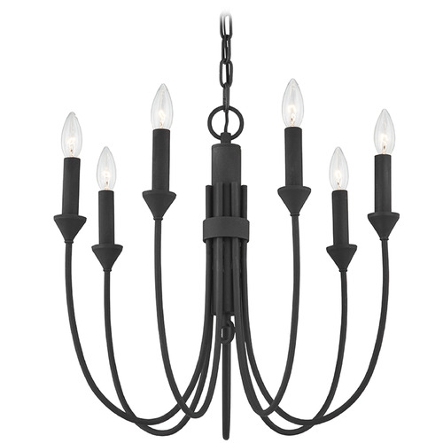 Troy Lighting Cate Forged Iron Chandelier