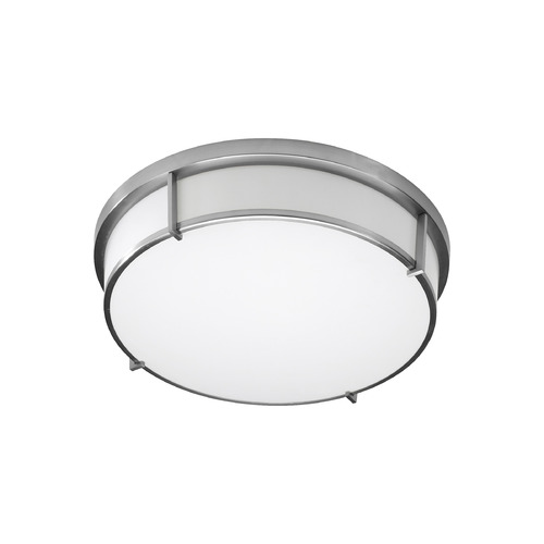 Oxygen iO 17-Inch Flush Mount in Satin Nickel by Oxygen Lighting 2-699-24