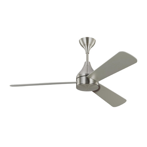 Streaming Smart 52-Inch LED Fan in Steel by Visual Comfort & Co Fans