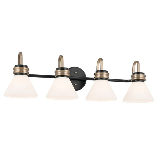 Farum Black Bathroom Light by Kichler Lighting