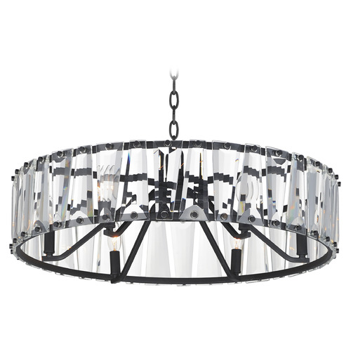 Odeon Black Chandelier by Maxim Lighting