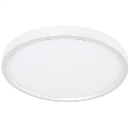 Afx Lighting Edge Round White LED Flushmount Light